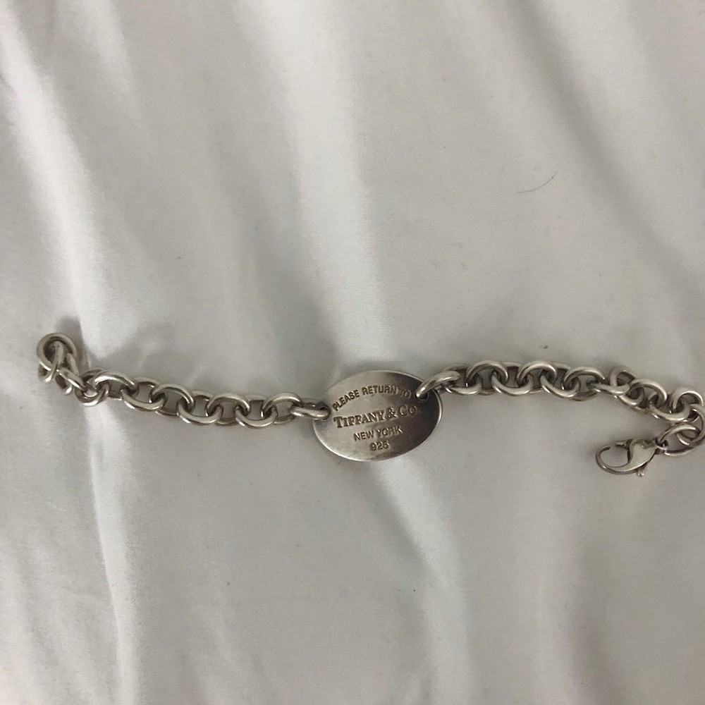 Tiffany & Co. Oval Tag Bracelet